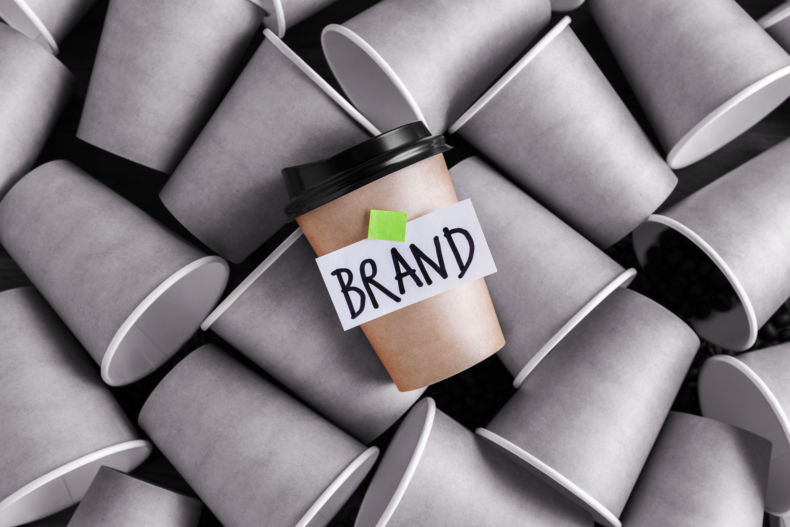 Coffee identity and branding concept